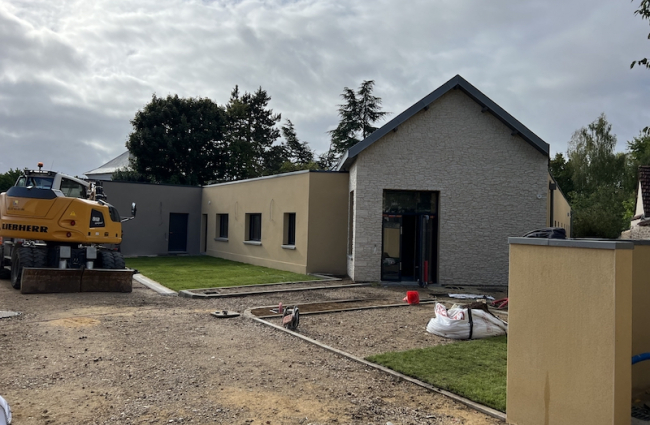 Chantier en cours : Maison Médicale Bréval